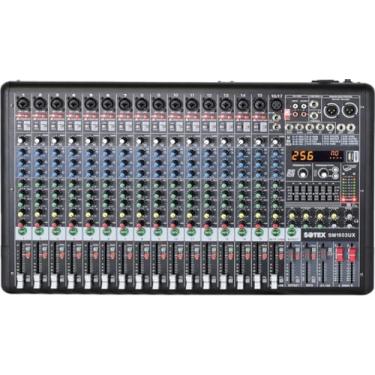 Imagem de MESA DE SOM LINHA SM COM 16 CANAIS COMBO MIC/LINE BALANCEADAS (15 MONO + 1 ESTÉREO)