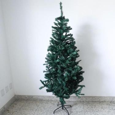 Imagem de Árvore De Natal Sodalita Verde Pés de Metal - Wincy Natal, 180 cm