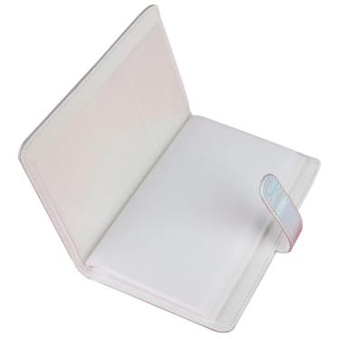 Imagem de KIMISS Universal Mini Portable 96 Pockets PU Photo Album Memory Book para 3 Inch Fotos Dazzle Silver Waterproof Cover Eco Friendly Material 7.4x4.76x 0.47in