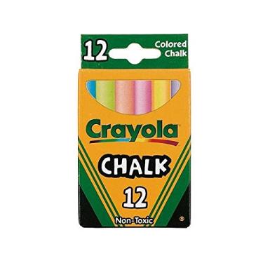 Imagem de Crayola Chalk Colored 12 Sticks