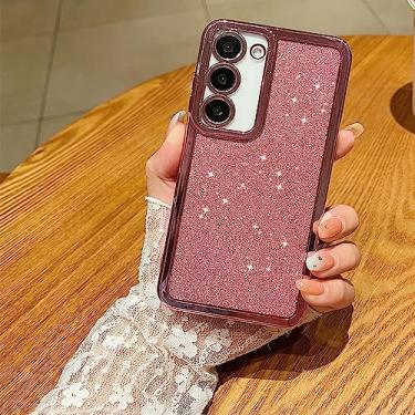 Imagem de Winzizo Capa projetada para Samsung Galaxy S23, capa protetora fina de borracha fofa para celular 6,1 polegadas (rosa)