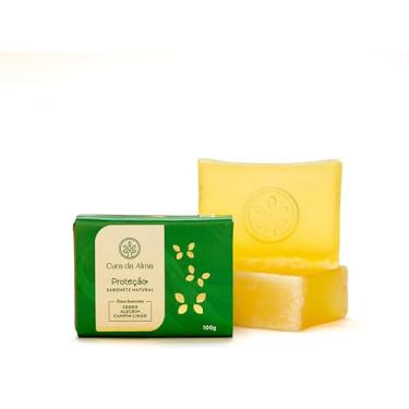Imagem de Sabonete Natural Proteção, Blend de Óleos Essenciais de Capim Limão, Cedro, Lavanda e Alecrim 100g