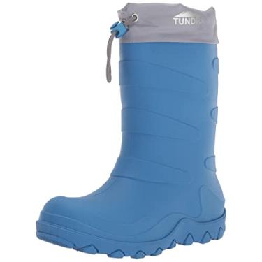 Imagem de Tundra Bota infantil unissex Gibbons Fashion, Azul royal, 1 Little Kid