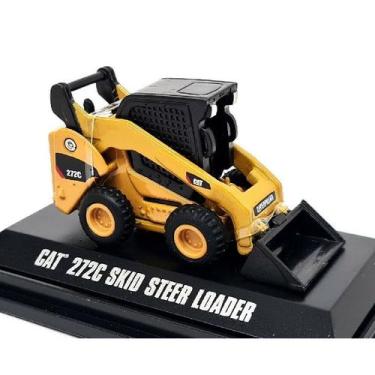 Imagem de Miniatura Micro Minicarregadeira 272C Cat 85974DB - DIECAST MASTERS