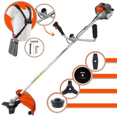 Imagem de Roçadeira Podador de Grama Vulcan VR330-P À Gasolina Motor 2 Tempos 33