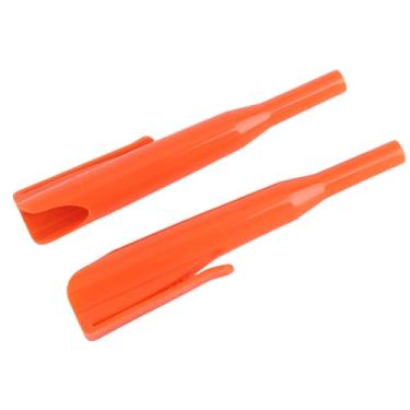 Imagem de ZJchao Suporte, Produtos de Escritório, 2 Peças, Design Padrão, Canetas Marcadoras, boné Com Clipe de Bolso, Fixação No Bolso, Bolsa de Ferramentas, Mochila, Livros (Laranja)