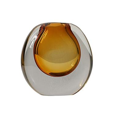 Imagem de Vaso para decoração vaso de vidro moderno vaso de vidro transparente para decoração de mesa e casa (CA) (CA) (CA) (CA)