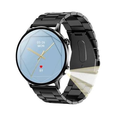 Imagem de Relógio Inteligente Ultra-Fino Feminino Com Display Sempre Ativo Lante