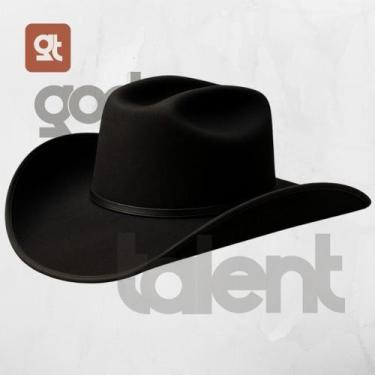 Imagem de Chapéu Country Ana Castela Festa Junina Rodeio Adulto - oem, Preto