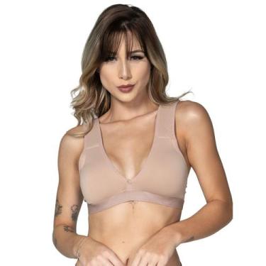 Imagem de Sutiã Lingerie Alça Espuma WLS Modas Reforçado Sem Bojo Básico Moda In