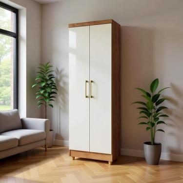 Imagem de Armário Multiuso Sapateira 2 Portas 5 Divisórias Compacto - Repleta, C