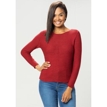 Imagem de Blusa Modal Pau a Pique Manga Longa Básica Cherry