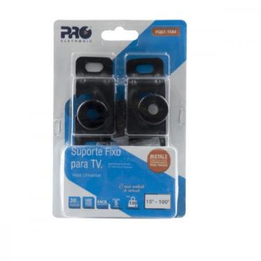 Imagem de Suporte TV Fixo Universal PQST-1584 - Para TVs de 15 a 100 - Pro Eletr