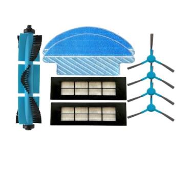 Imagem de Compatible With Conga 3090/Viomi 1X Main Roller Side Brush Hepa Filter Mop Cloth Rag Replacement Cleaner Spare Parts Robot Vacuum Accessory(Set A)