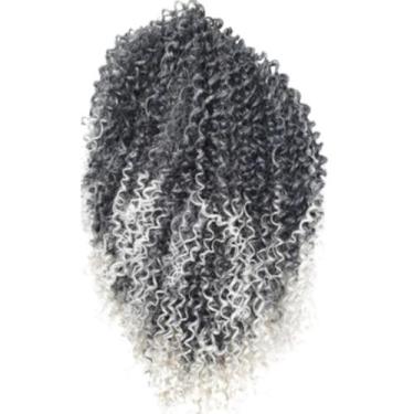 Imagem de Aplique Rabo De Cavalo Cacheado Curto 45cm Fibra Orgânica - mhair, t1b