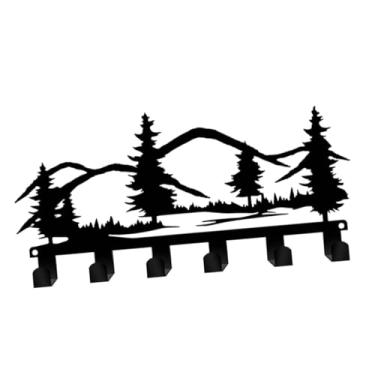 Imagem de Ｂｅｓｇａ Suporte de parede para chaves, cabideiro para roupas, ganchos para toalhas para banheiro, sobre a porta, gancho para bolsa de cozinha, guarda-chuva,