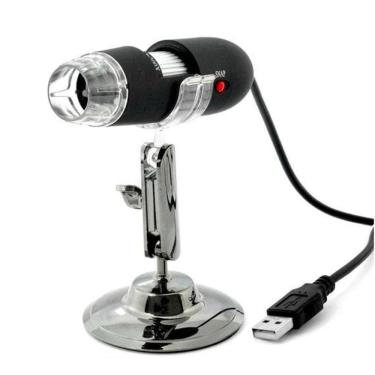 Imagem de Microscópio 1600X Usb 2 Mp Digital Pc E Celular