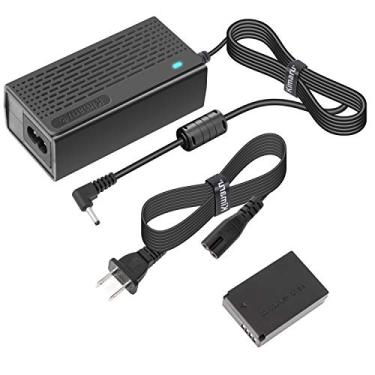 Imagem de Kimaru Adaptador de Energia Ac Ack-E12 Dr-E12 Dc Acoplador Lp-E12 Kit de Bateria Manequim para Câmeras Canon Eos M10, M50, M50 Mark Ii, M100, M200, Eos M M2, Beijo M M2.