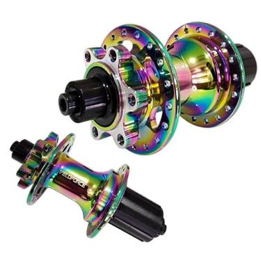Imagem de Cubos Aluminio Disco 6F Cassete 8-12V Blocagem 6 Rolamentos Barulhento Rainbow - VELOFORCE-Unissex