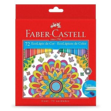 Imagem de Lápis De Cor Ecolápis 120172 72 Cores - Faber Castell - FABER-CASTELL