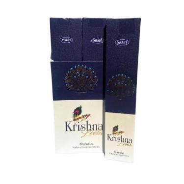 Imagem de Incenso Nikhil Krishna Leela - 15 Unidades - no-brand