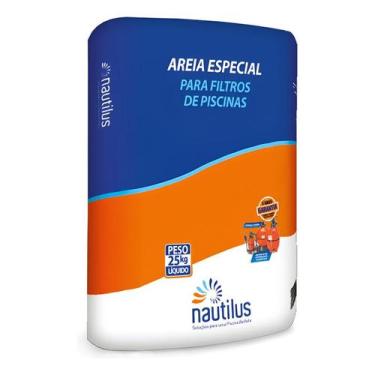 Imagem de Areia Especial Nautilus Para Filtros De Piscinas 25kg