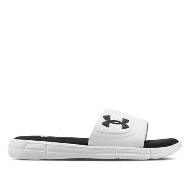 Imagem de Chinelo Under Armour Ignite Vi Sl Se, Branco, Preto, 33/34