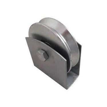 Imagem de Roldana p/portao c/suporte 75mm x 15,5mm - NISSOLA