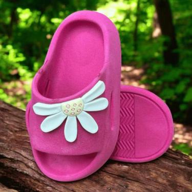 Imagem de Chinelo Nuvem Infantil Menina Confortável Leve e Colorido - Bb Pé, Pin