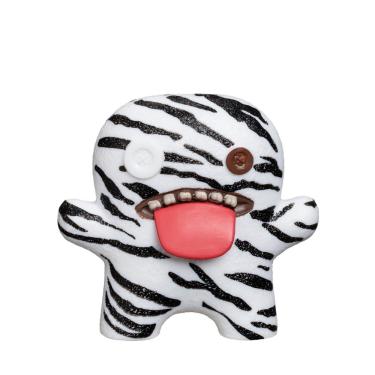 Imagem de Mini Boneco Colecionável Fuggler 6cm - Oogah Boogah Zebra
