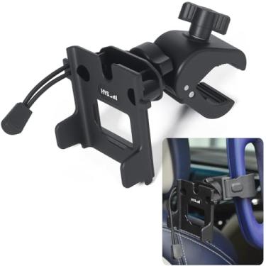 Imagem de HYS Scanner de rádio com grampo de clipe de cinto (2 a 5 cm) suporte para rádio portátil Mototrbo/Uniden Bearcat/Midland, rádio marítimo, walkie talkie, scanner policial com clipe de cinto e base de