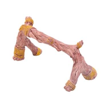 Imagem de Bothyi Estrutura de resina simulando árvore para escalada, tronco e galhos, ideal para répteis, terrários e camaleões.
