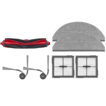 Imagem de 7 peças de escova principal/escova lateral/pano de esfregão/filtro compatível com R/oborock Q10 VF/ Q10 VF+/Q10 PF / Q10 PF+/ Q10 S5/Q10 S5+/Q10 X5 /Q10 X5+ Peças sobressalentes para aspirador de pó