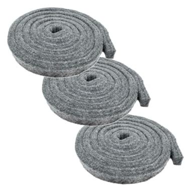 Imagem de MynixPart 3 peças WE09X20441 WE09X27634 Vedação de feltro para secadora compatível com GE 7GTD58EBSV1WS PTD90EBPT2RS - Substitui WE09M0015 WE09X20441 WE9M15 GE Selo de feltro para secador