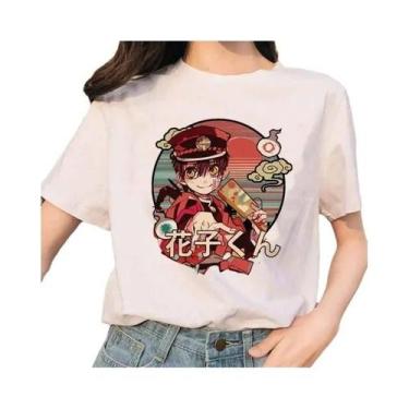 Imagem de Camiseta Feminina Harajuku Ullzang Hanako-Kun - Estampa Gráfica Anos 9