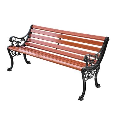 Imagem de TRGCJGH Banco de alumínio para pátio ao ar livre parque jardim banco de metal acentuado gramado frente varanda caminho decoração quintal móveis para 2 pessoas (120 x 55 x 76 cm/47,2 x 21,6 x 29,9 cm)