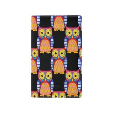 Imagem de Wassud Placa de cobertura para interruptor de luz, coruja, decorativa, placa de parede para tomadas elétricas em branco 11 x 6 cm