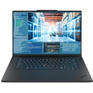 Imagem de Lenovo ThinkPad T1g Gen 8, laptop AI, Intel Ultra 9 285H vPro (5,4 GHz), 40.6 cm 4K (3840 x 2400) 800 nits, 64GB DDR5, SSD 4TB Gen5, NVIDIA RTX 5070, câmera de visão computacional de 5MP, Win 11 Pro