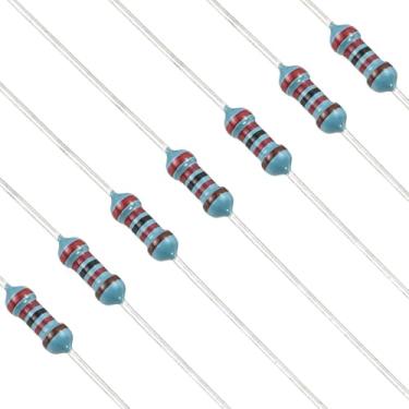 Imagem de YOKIVE Resistor de 100 peças de 22K Ohm, 1/4W (0,25W) Resistor fixo de filme metálico, resistores de tolerância +/-1%, certificado ROHS
