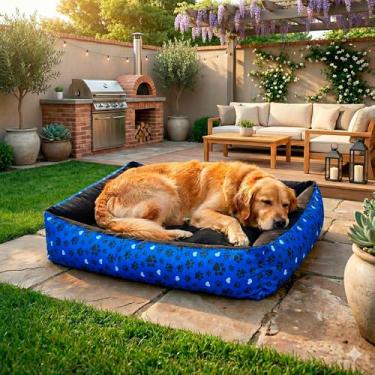 Imagem de Cama Pet Atacadão Grande – Proteção Impermeável e Maciez Extra (Macho)