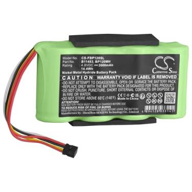 Imagem de Banshee Bateria de substituição para Scopemeter Fluke 120/123/124 e analisadores 43/43b 3500 mAh