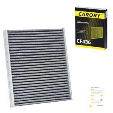 Imagem de Filtro de ar de cabine com carvão ativado para Subaru Outback (2020-2025), Crosstrek (2018-2023), Ascent (2019-2025), Legacy (2020-2025), Impreza (2017-2023), OEM # 72880-FL500, CF122 436