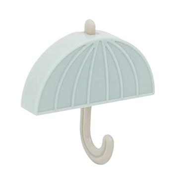 Imagem de Gancho Adesivo Magnético Móvel em Forma de Paraguas Removível para Geladeira Pé Mesa Uso Residencial