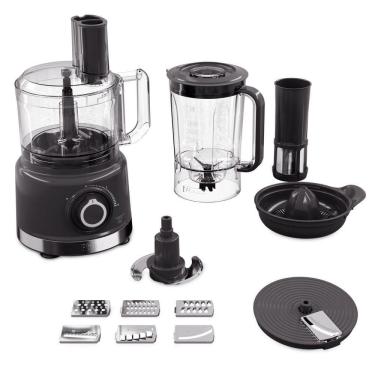 Imagem de Multiprocessador Philco 1000W 5 Em 1 4 Lâminas Preto PMP10B 110V