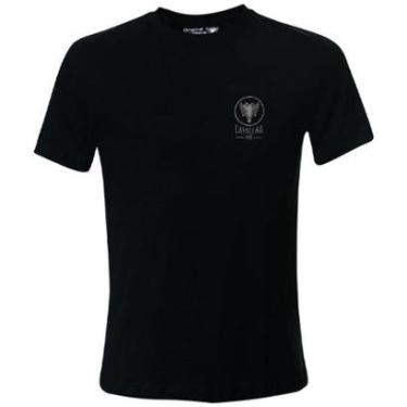 Imagem de CAMISETA CAVALERA INDIE SIDE EAGLE PRETA MASCULINA-Masculino