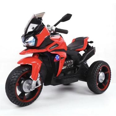 Imagem de Mini Moto Elétrica Infantil 3 rodas Vermelho - SHINY TOYS