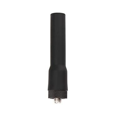 Imagem de Retevis Antena VHF/UHF de banda dupla, antena curta macia SMA macho, VSWR menor que 1,5, para Retevis RT85 RA89 HA1UV, compatível com Icom Yaesu Vertex TYT UVF8 MD-UV380 Walkie Talkie Ham Radio (1