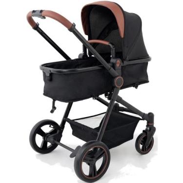 Imagem de Carrinho de Bebe Galzerano Ivy Berço Passeio Moises Black