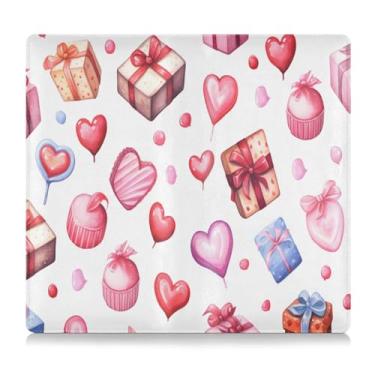 Imagem de CEBUGI Porta-luvas para registro e seguro de carro Sweets Candies para organizador de documentos, 12,5 cm x 24 cm