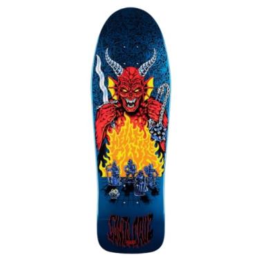 Imagem de Santa Cruz Deck de skate Stranger Things Knox Hellfire Pit 25,6 cm x 79,4 cm